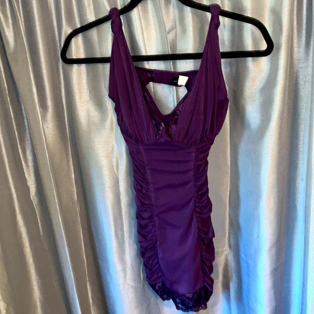 Dark purple chemise